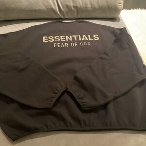 NWT- Fear of God Black sweatshirt